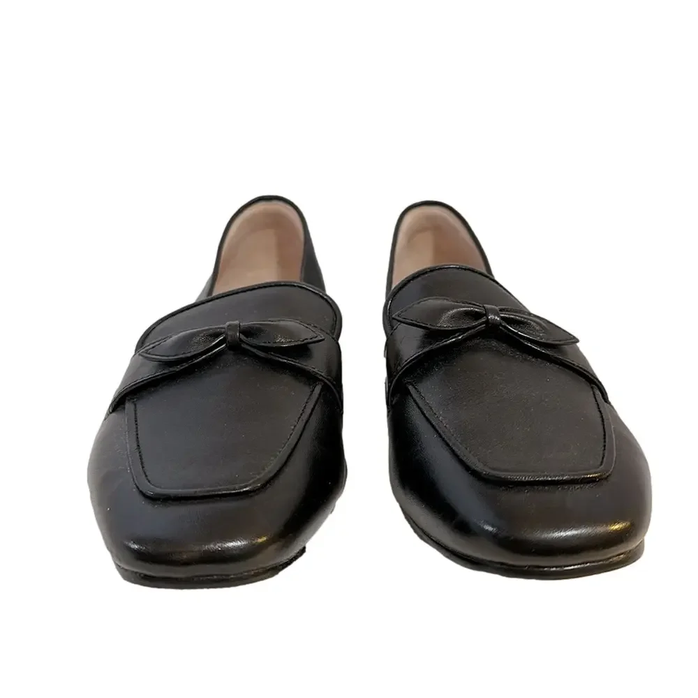 Cole Haan York Bow Leather Loafers Size 9.5 M - NWOT